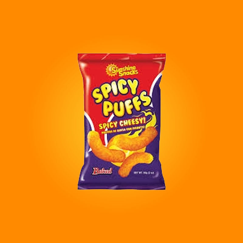 Sunshine Snacks Spicy Cheese Puffs (Trinidad & Tobago)