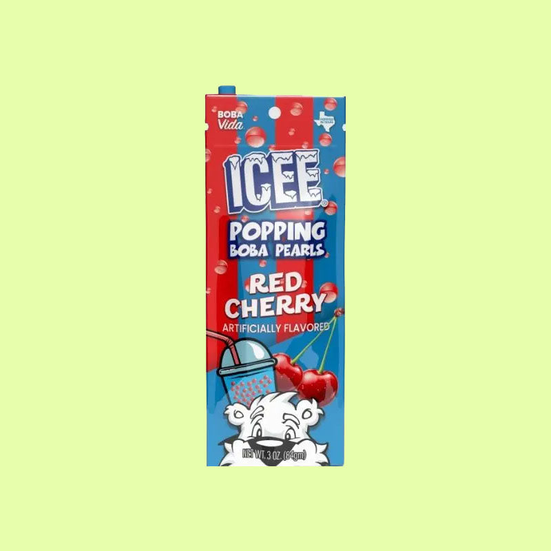 Icee Popping Boba Cherry 3oz (USA)