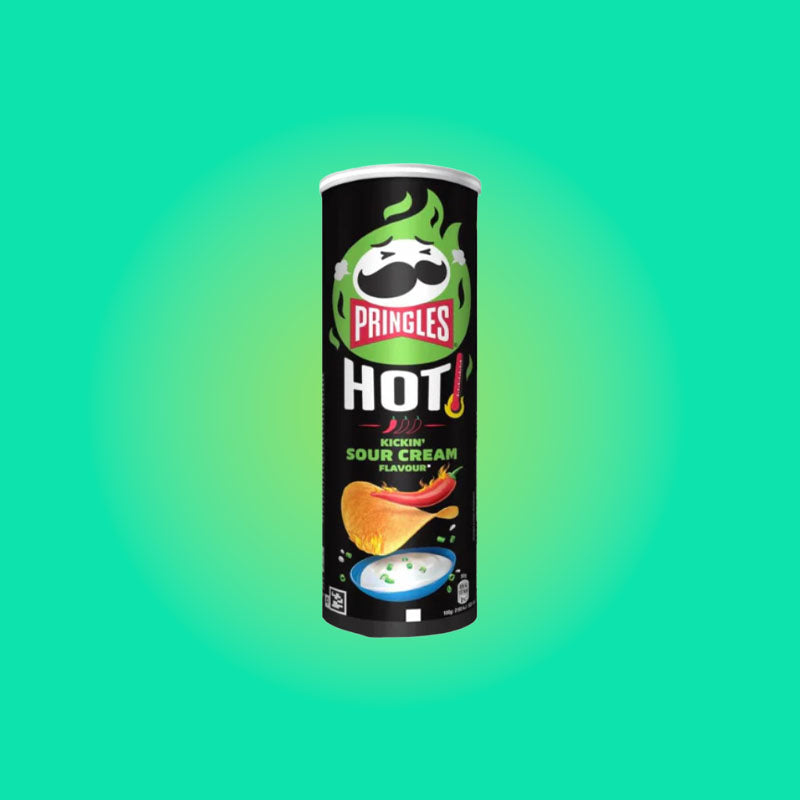 Pringles Hot! Kickin' Sour Cream 160g (UK)