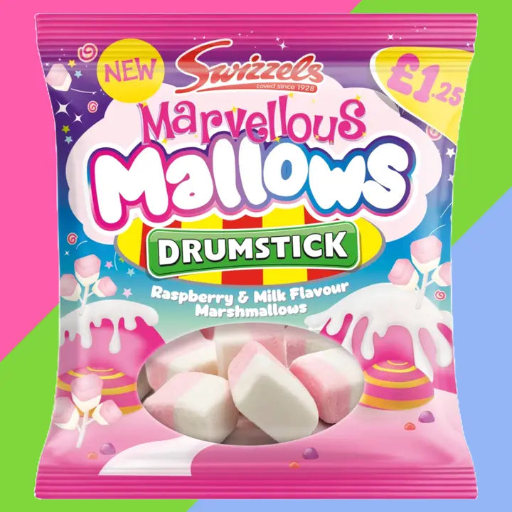 Swizzels Marvellous Mallows Bag 100g (UK)