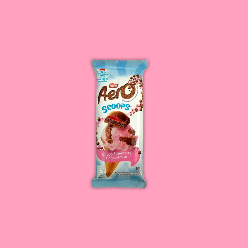 Aero Scoops Chocolate Strawberry 105g (UK)