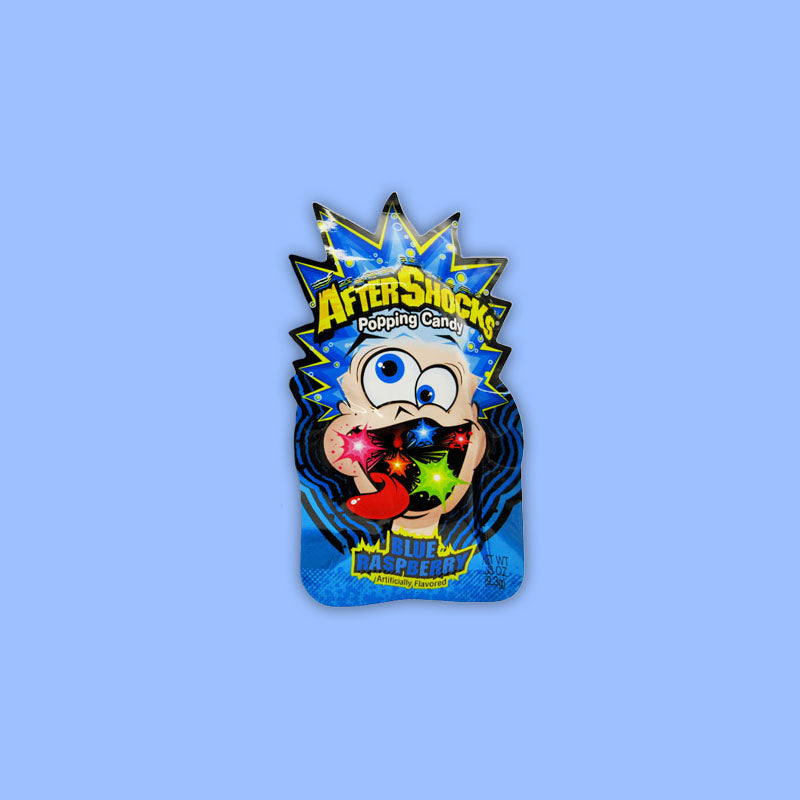 Aftershocks Popping Candy Blue Raspberry .33oz (China)