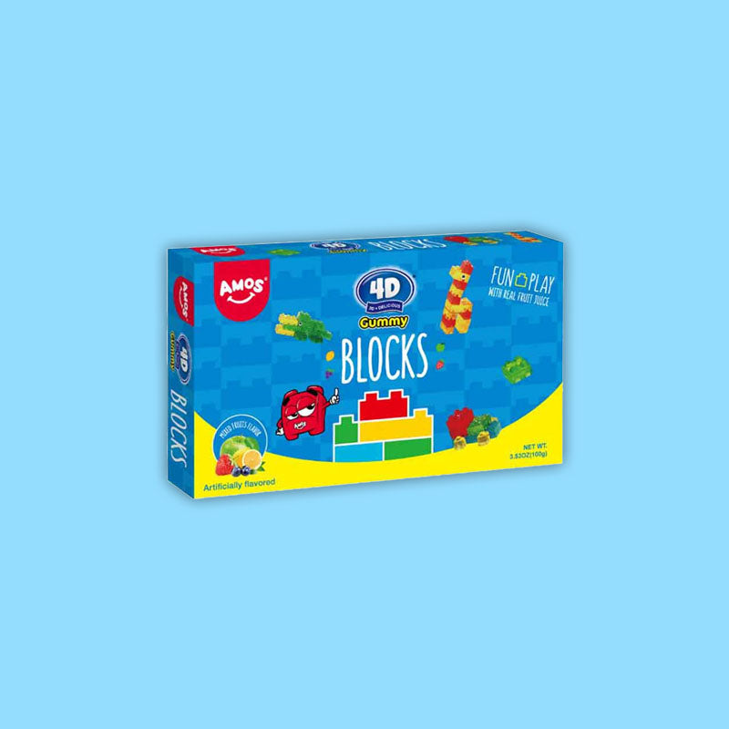 Amos 4D Gummy Block Theater 3.53oz (USA)