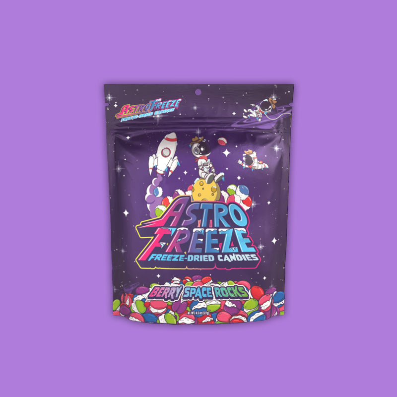 Astro Freeze Candy Berry Space Rocks 4.5oz (USA)