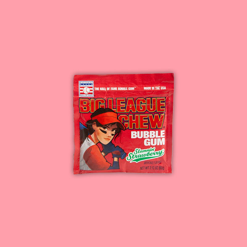Big League Chew - Strawberry 2.12oz (USA)