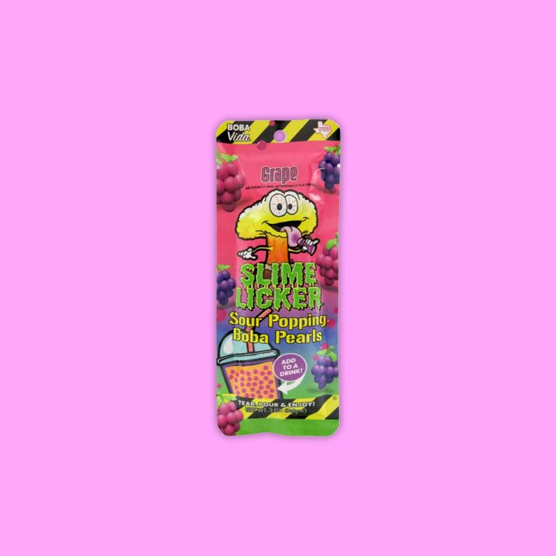 Bobavida Popping Boba Slime Lickers Grape 84g (United States)