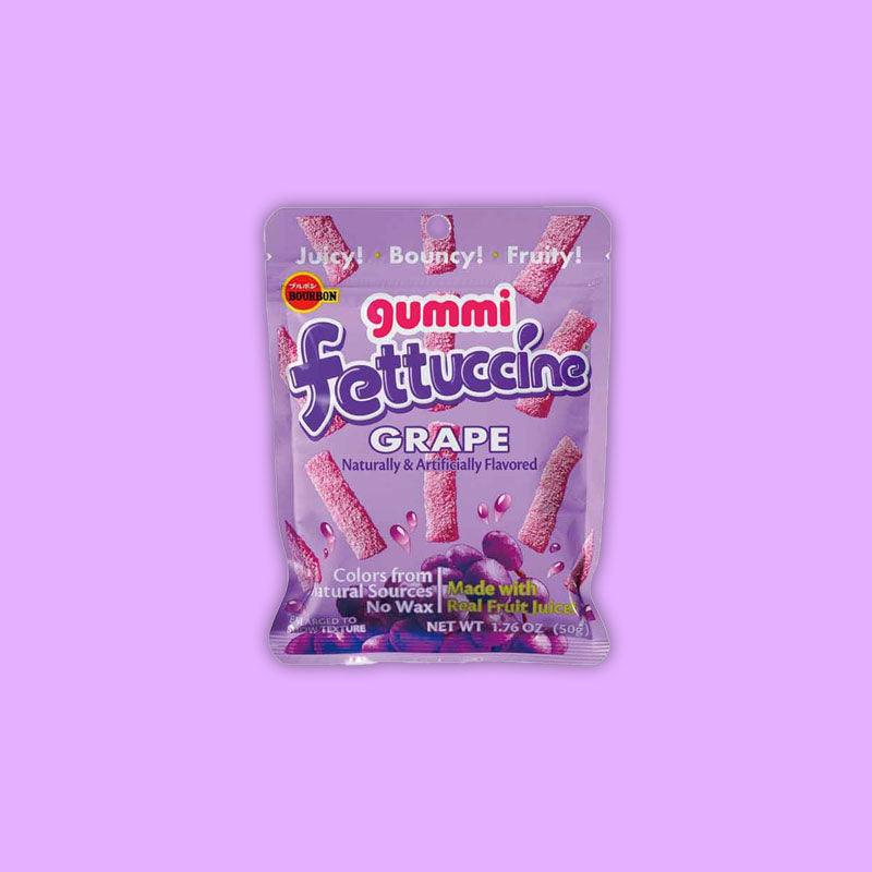 Bourbon Foods Gummi Fettuccine Grape 1.76oz (USA)