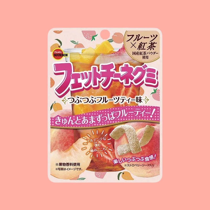 Bourbon Foods Fettuccine Fruit Tea 50g (Japan)