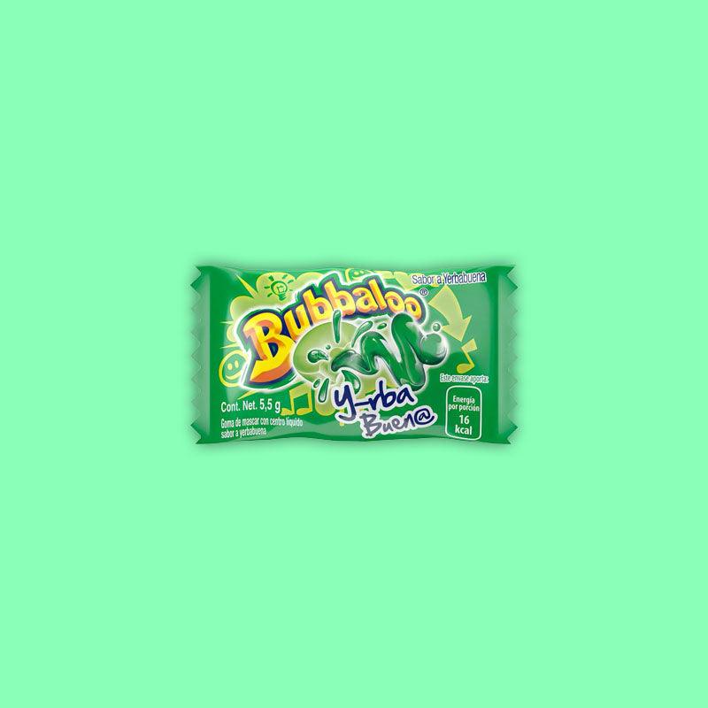 Bubbaloo Yerba Buena Chewing Gum 5g (Mexico)