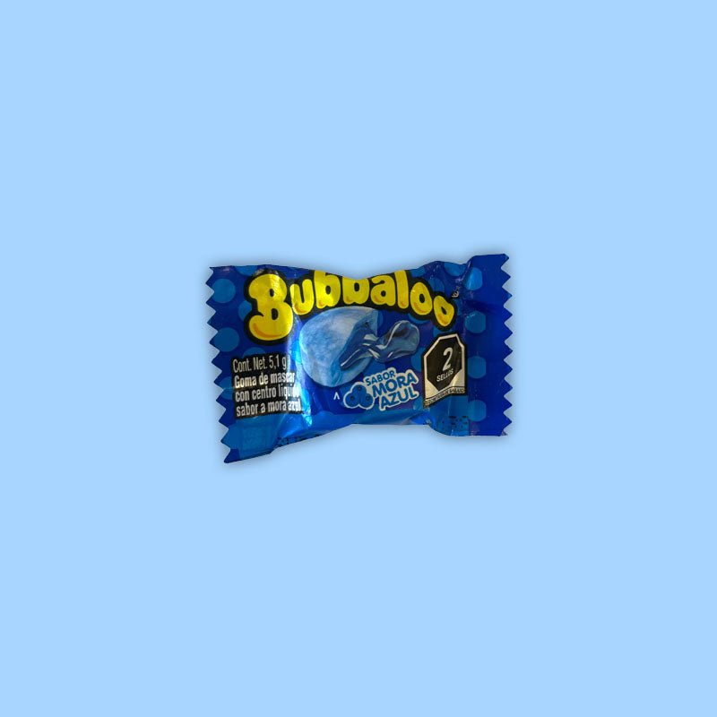 Bubbaloo Blueberry Chewing Gum 5g (Mexico)