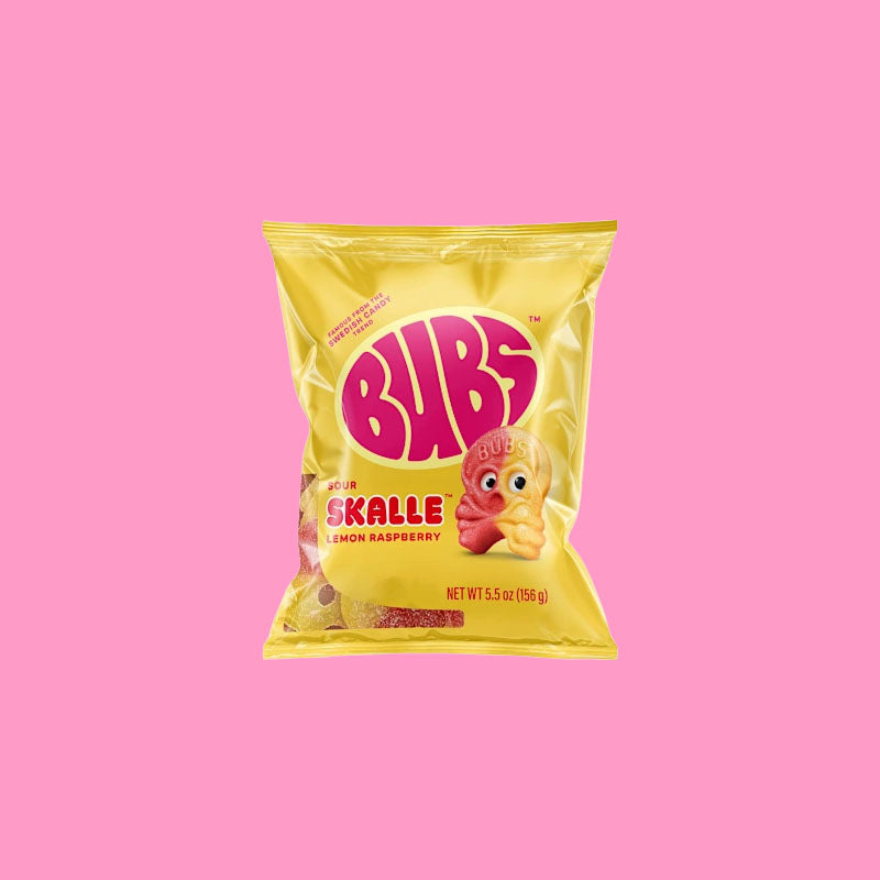 Bubs Skalle Lemon Raspberry 5.5oz (Sweden)