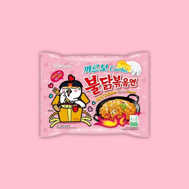 Buldak Ramen Stir-Fried Hot Chicken Carbonara 130g (Korea)