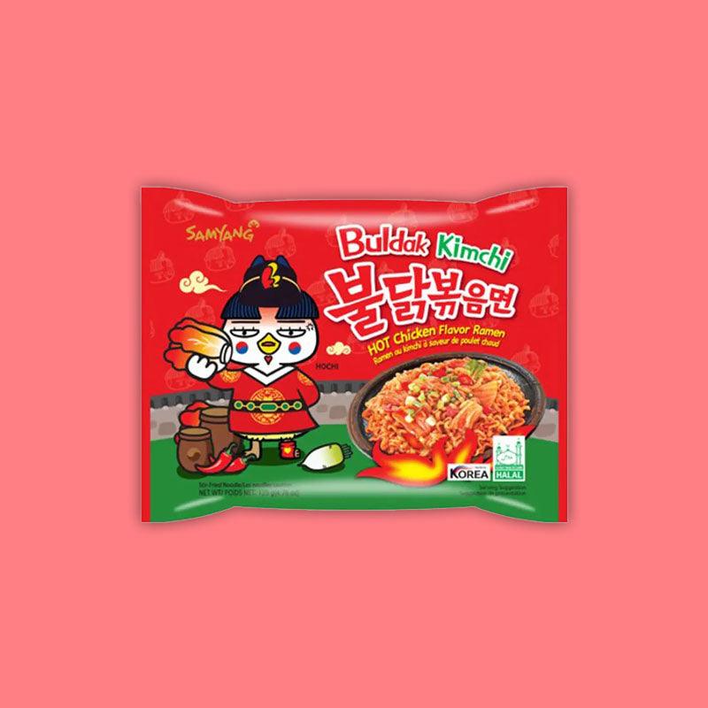 Buldak Ramen Stir-Fried Hot Chicken Kimchi 135g (Korea)