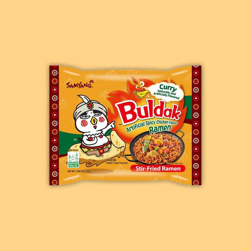 Buldak Ramen Stir-Fried Spicy Chicken Curry 140g (Korea)
