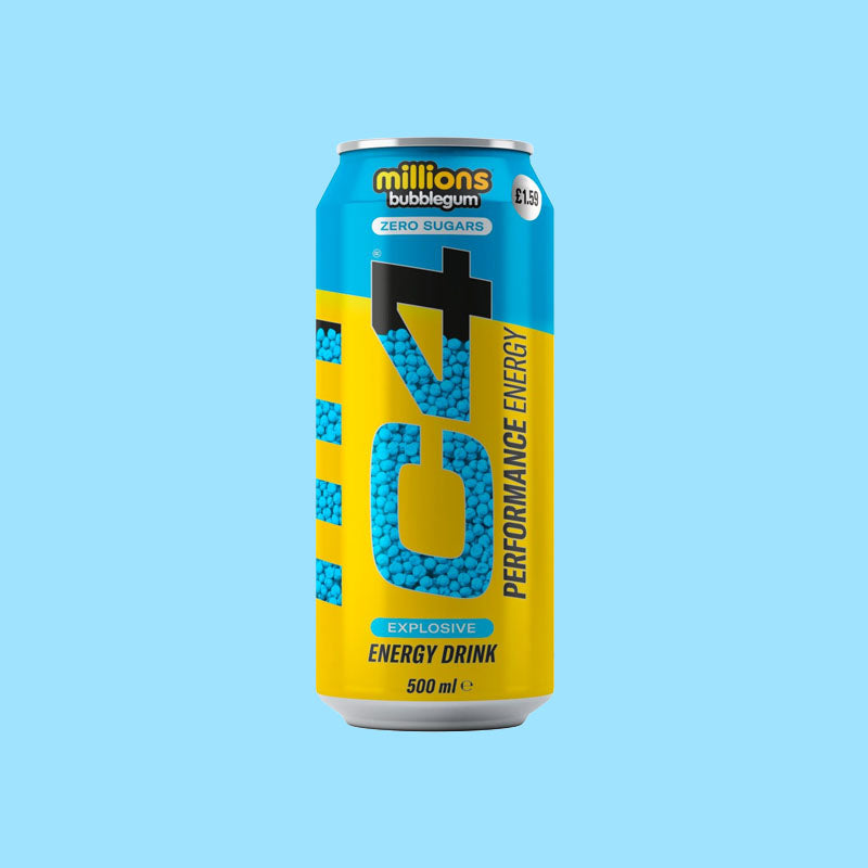 C4 Energy Millions Bubblegum Explosive 500ml (UK)