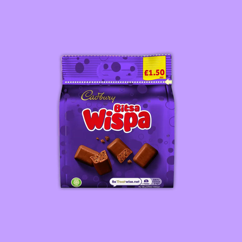 Cadbury Bitsa Wispa Bag 85g (UK)