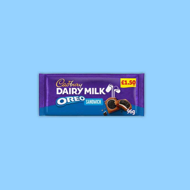 Cadbury Dairy Milk Oreo Sandwich Bar 96g (UK)