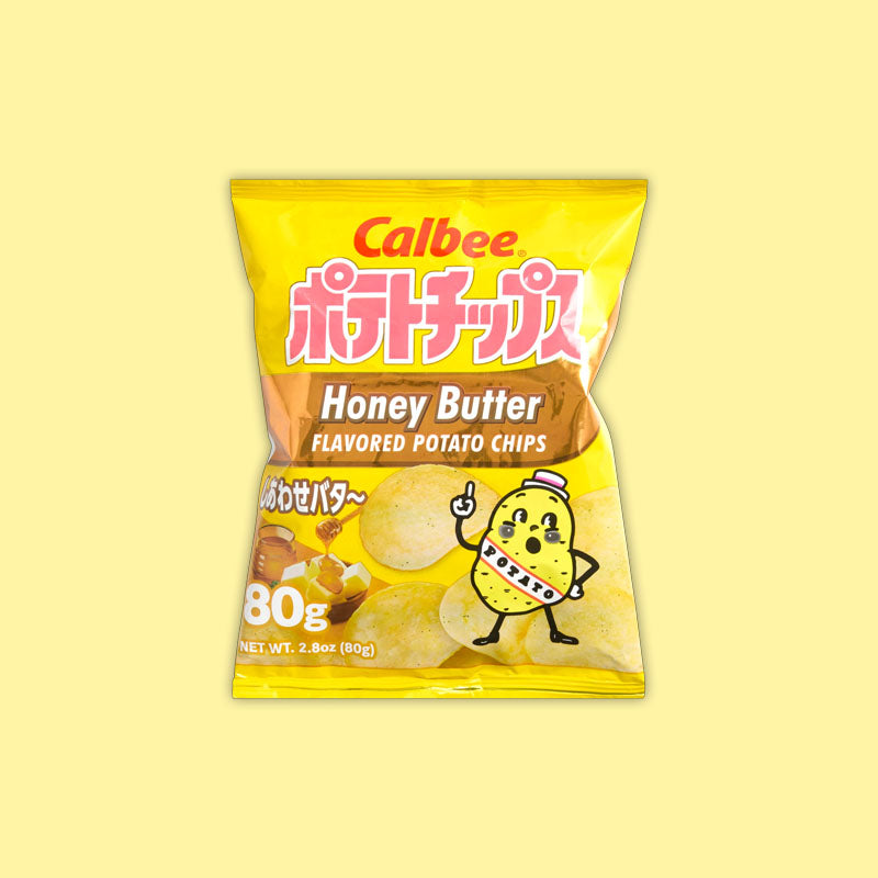 Calbee Honey Butter Potato Chips 80g (Japan)