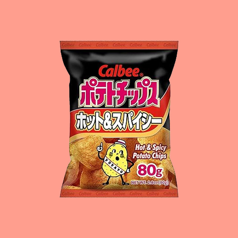Calbee Hot & Spicy 2.8oz (Japan)