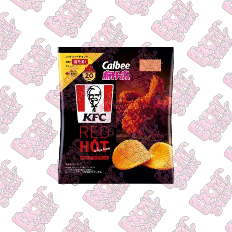 Calbee KFC Red Hot Chicken Flavor (Japan)