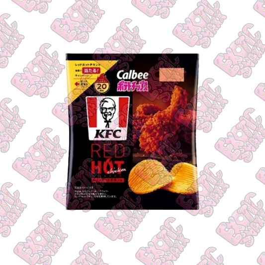 Calbee KFC Red Hot Chicken Flavor (Japan)