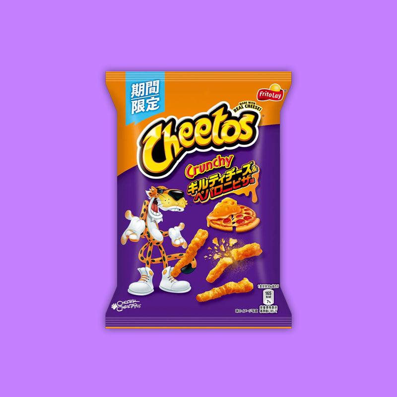 Cheetos Crunchy Guilty Cheese & Pepperoni Pizza 65g (Japan)