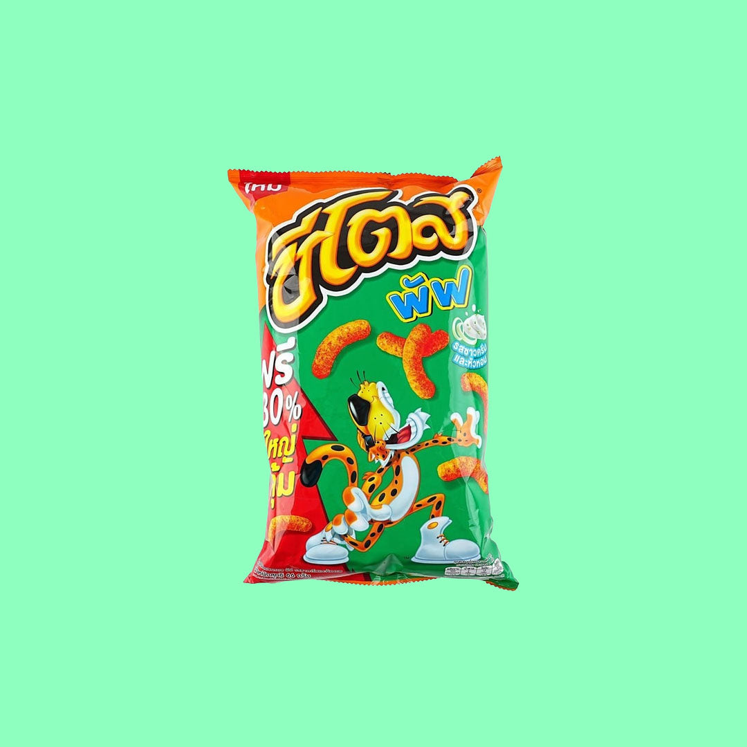 Cheetos Sour Cream & Onion Cheese Puffs 66g (China)