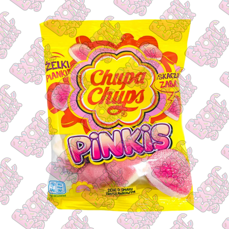 Chupa Chups Jelly Pinkis with Fruit Juice (Poland)