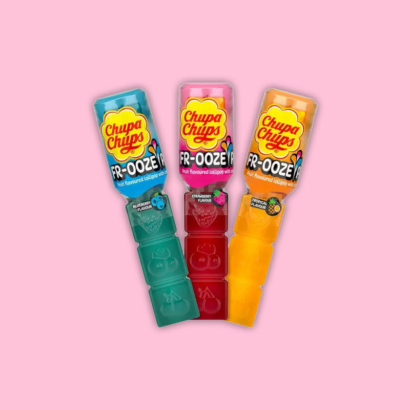 Chupa Chups Fizzy Milkshake Lolipops 210g (Korea)