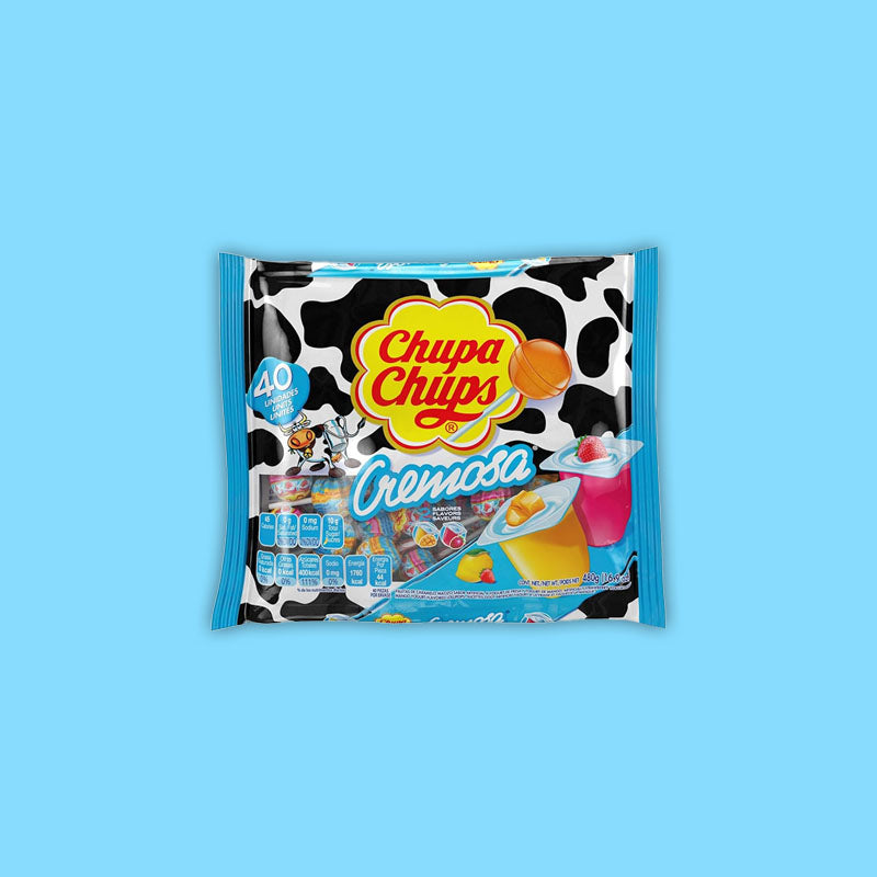 Chupa Chups Lollipops 40 Pack Strawberry/Mango 400g (Mexico)