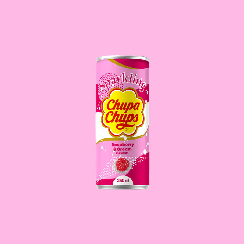 Chupa Chups Sparkling Raspberry Cream 250ml (Korea)