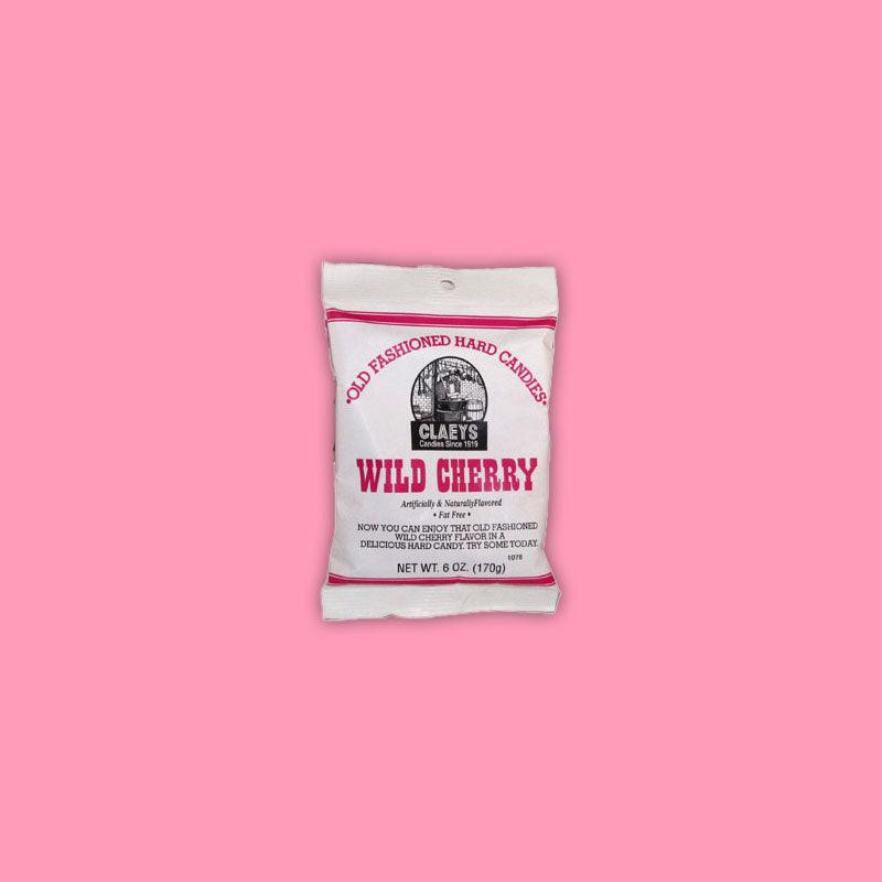 Claeys Old Fashion Hard Candy - Wild Cherry 6oz (USA)