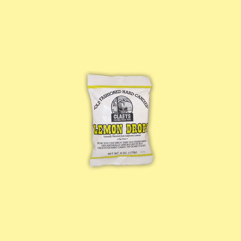 Claeys Old Fashion Hard Candy - Lemon Drop 6oz (USA)