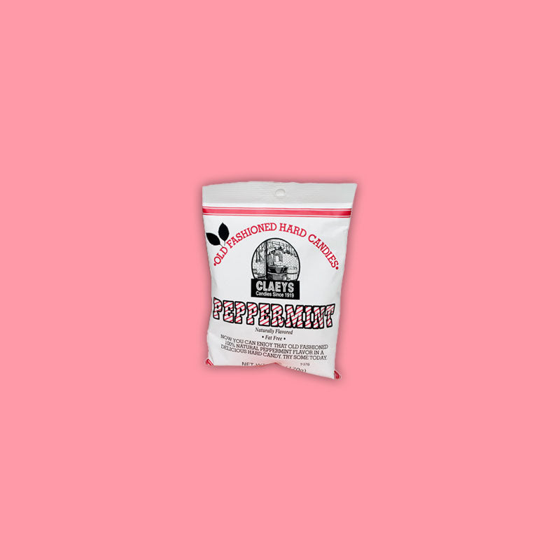 Claeys Old Fashion Hard Candy - Peppermint 6oz (USA)