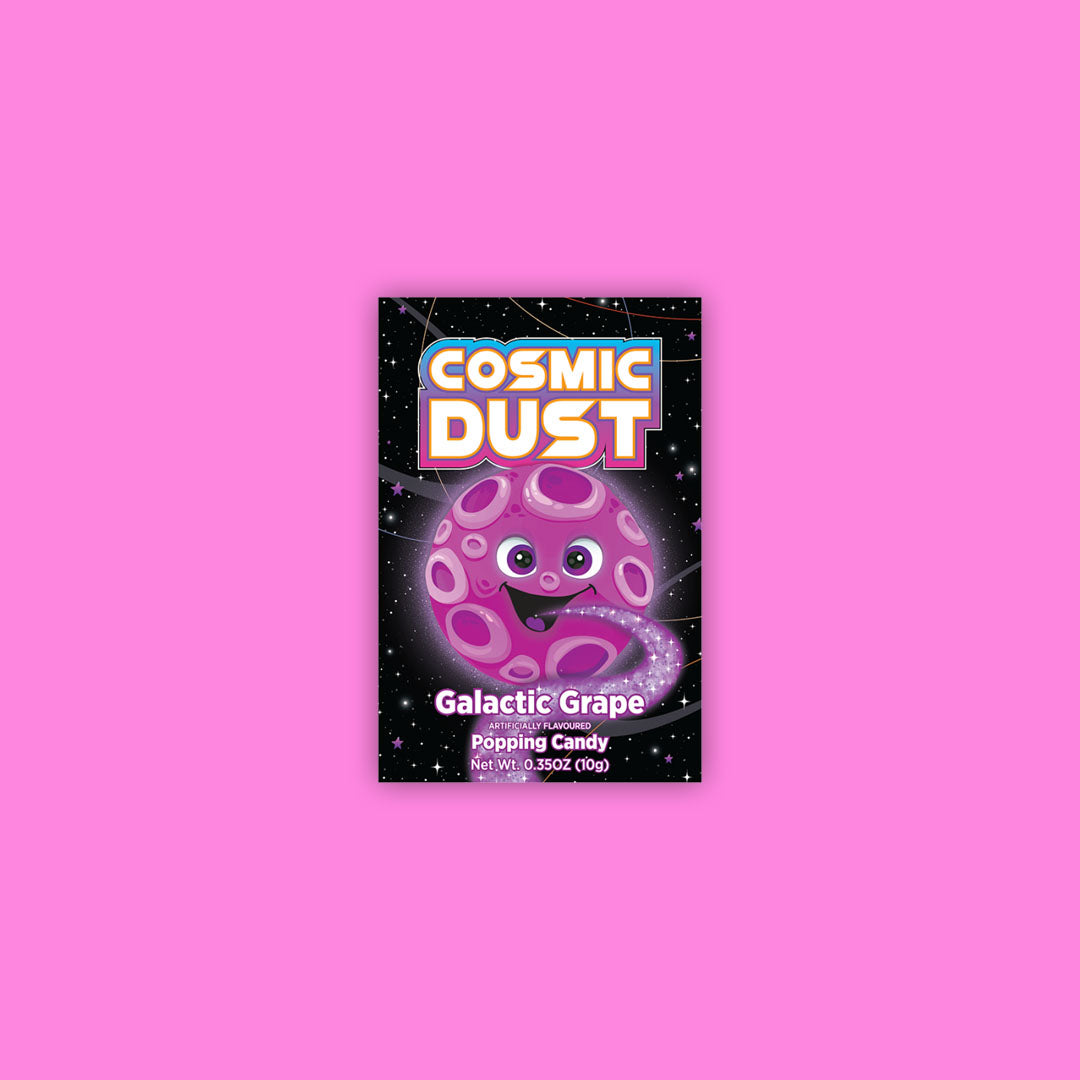 Cosmic Dust Galactic Grape Popping Candy .35oz (China)