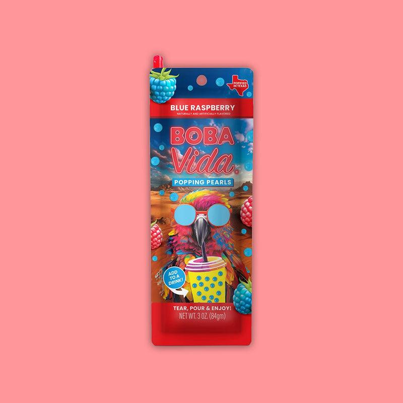 Bobavida Popping Boba Super Blue Raspberry 84g (United States)
