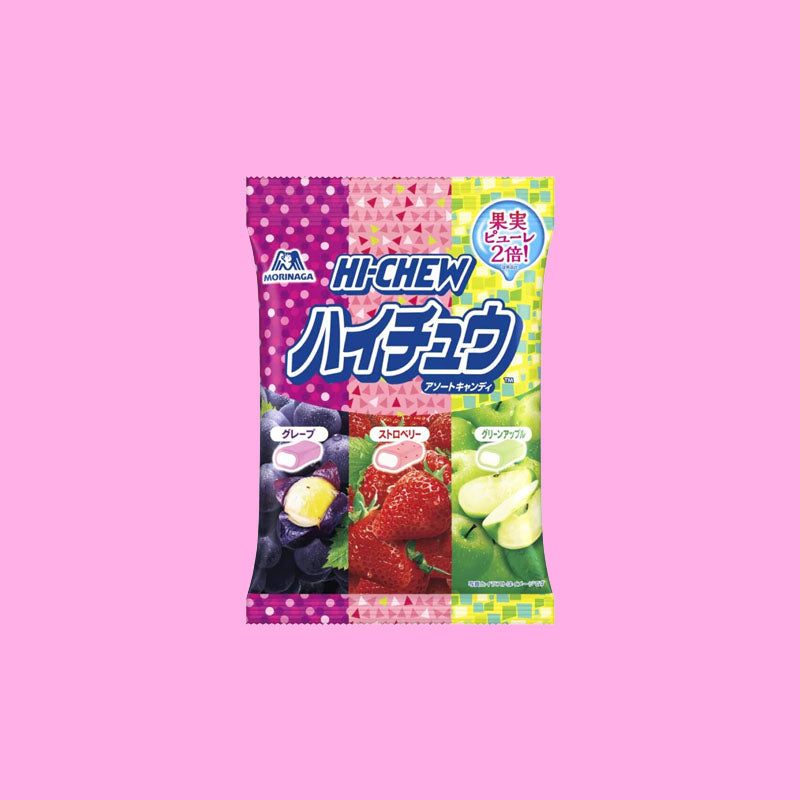 Hi-Chew Mixed Strawberry-Grape-Apple 3.2oz (Taiwan)