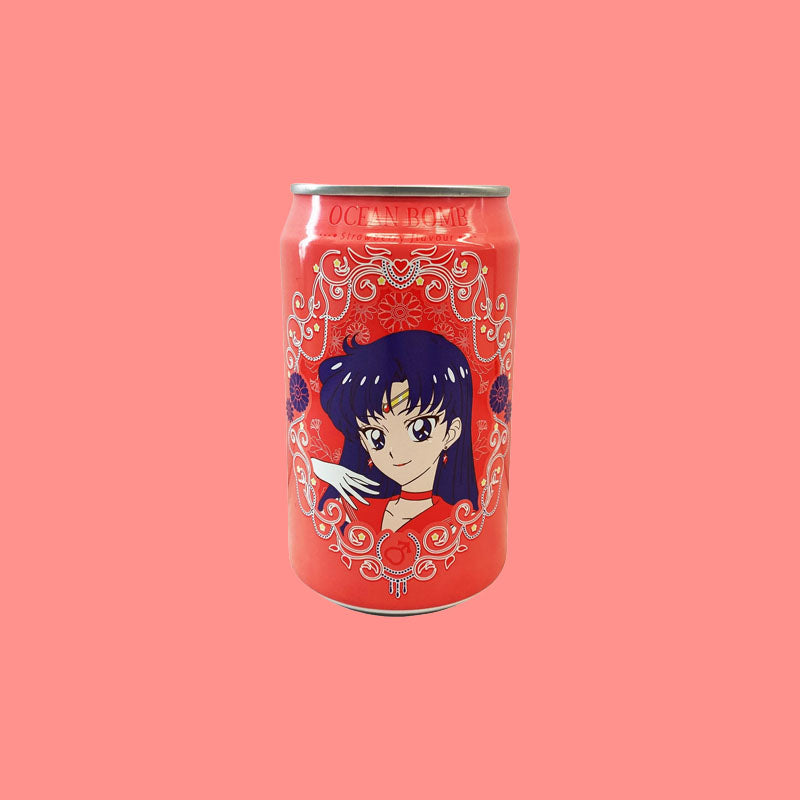 Sailor Moon Mars Strawberry Soda 330ml (Taiwan)