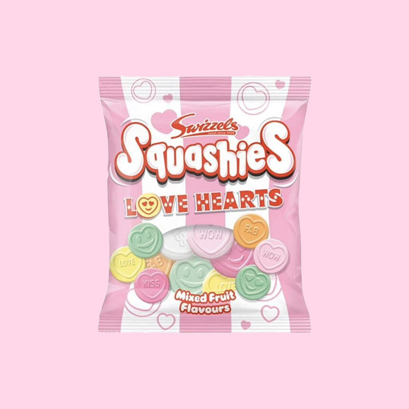 Swizzels Squashies Love Hearts 120g (UK)