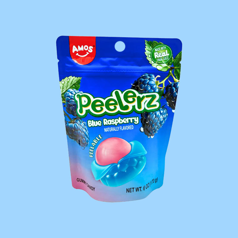 Amos Peelerz Blue Raspberry 6oz (China)