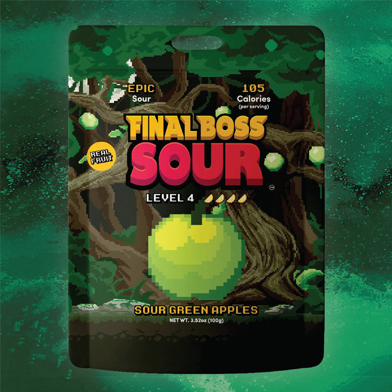Final Boss Sour | Green Apple | Level 4 (100g)