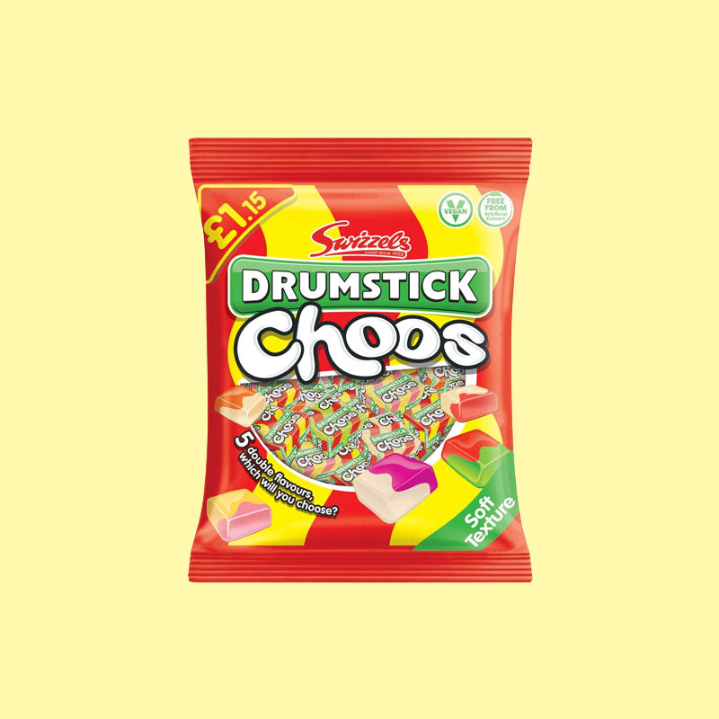 Swizzels Drumstick Choos 115g (UK)