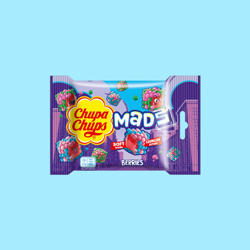 Chupa Chups Mads Berries 45g (UK)