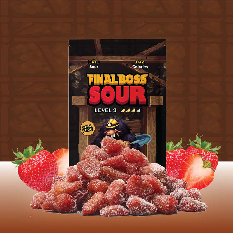 Final Boss Sour | Strawberry | Level 3 (30g)