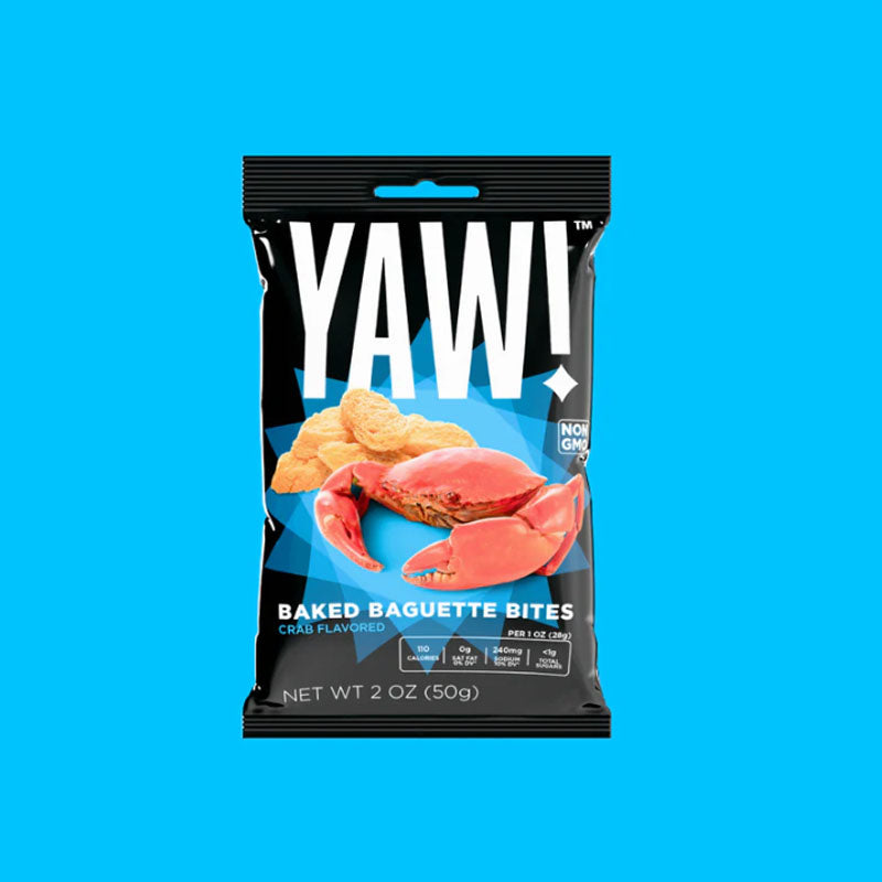 YAW! Baked Baquette Bites Crab 2oz (Moldova)