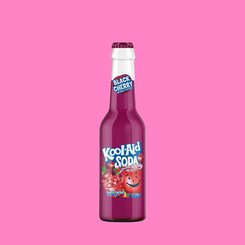 Kool-Aid Soda Black Cherry 12oz (USA)
