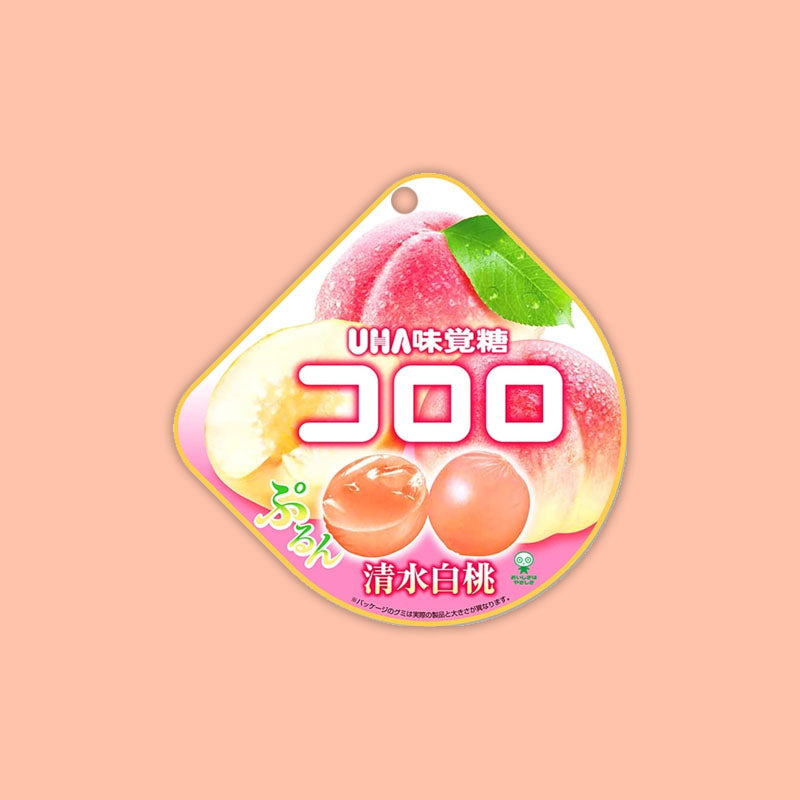 UHA Gummy White Peach 40g (Japan)