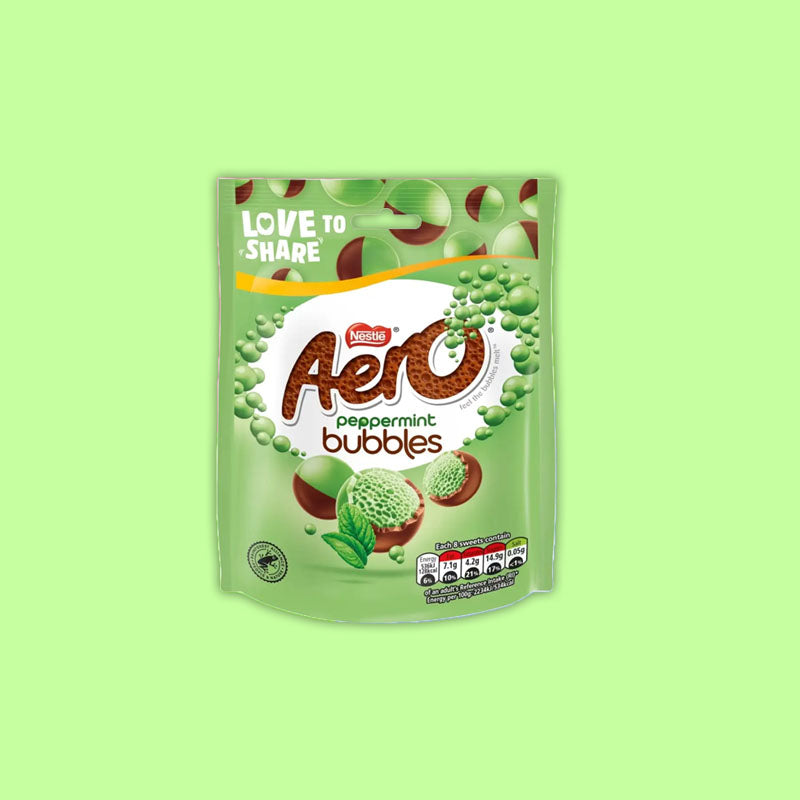 Aero Bubbles Peppermint 92g (UK)