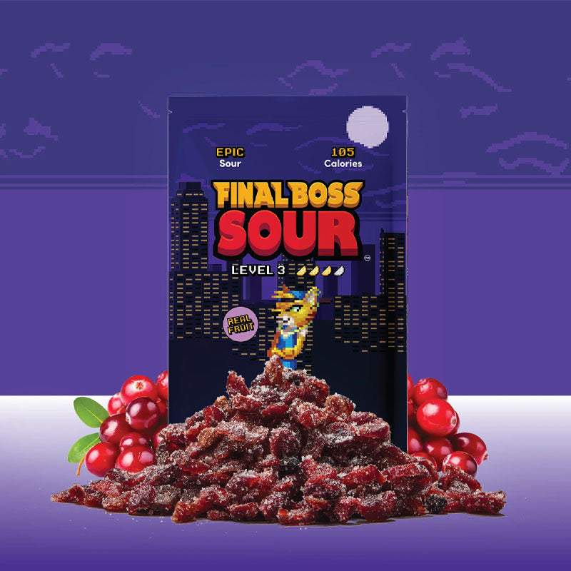 Final Boss Sour | Cranberry | Level 3 (30g)