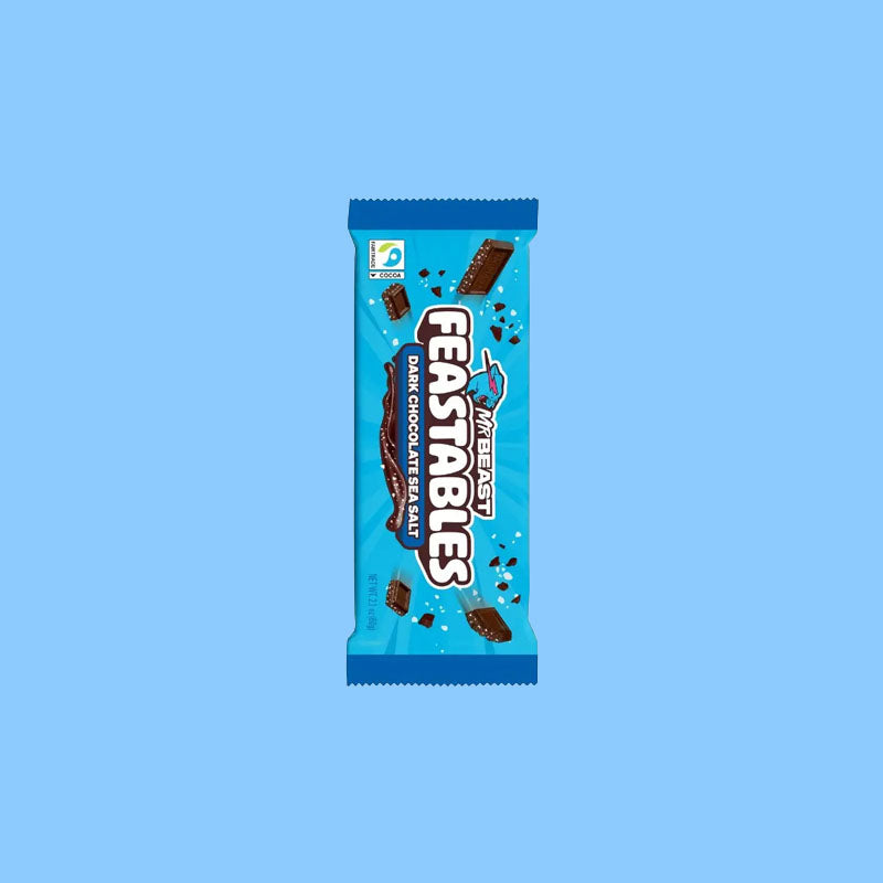 Mr. Beast Feastables Dark Chocolate Sea Salt 2.1oz (USA)